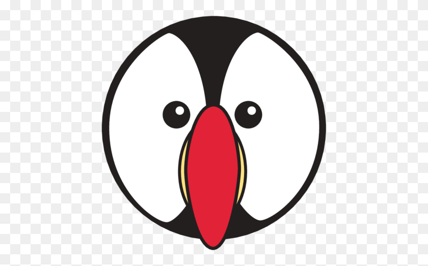 443x463 Animaru Puffin Cartoon, Bird, Animal, Penguin HD PNG Download