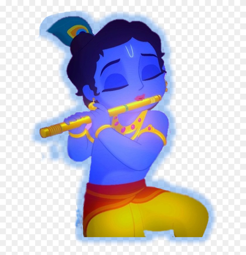 652x811 Animated Radha Krishna Cartoon, Leisure Activities, Musical Instrument, Flute HD PNG Download