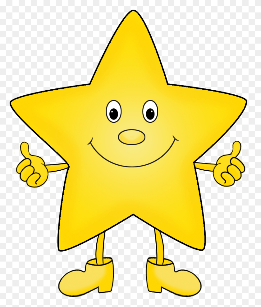 816x969 Animated Shining Star Star Cartoon Transparent Background, Star Symbol, Symbol, Toy HD PNG Download