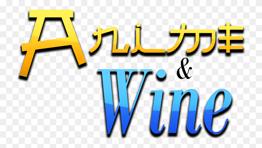 734x413 Anime Amp Wine Graphics, Alphabet, Text, Word HD PNG Download