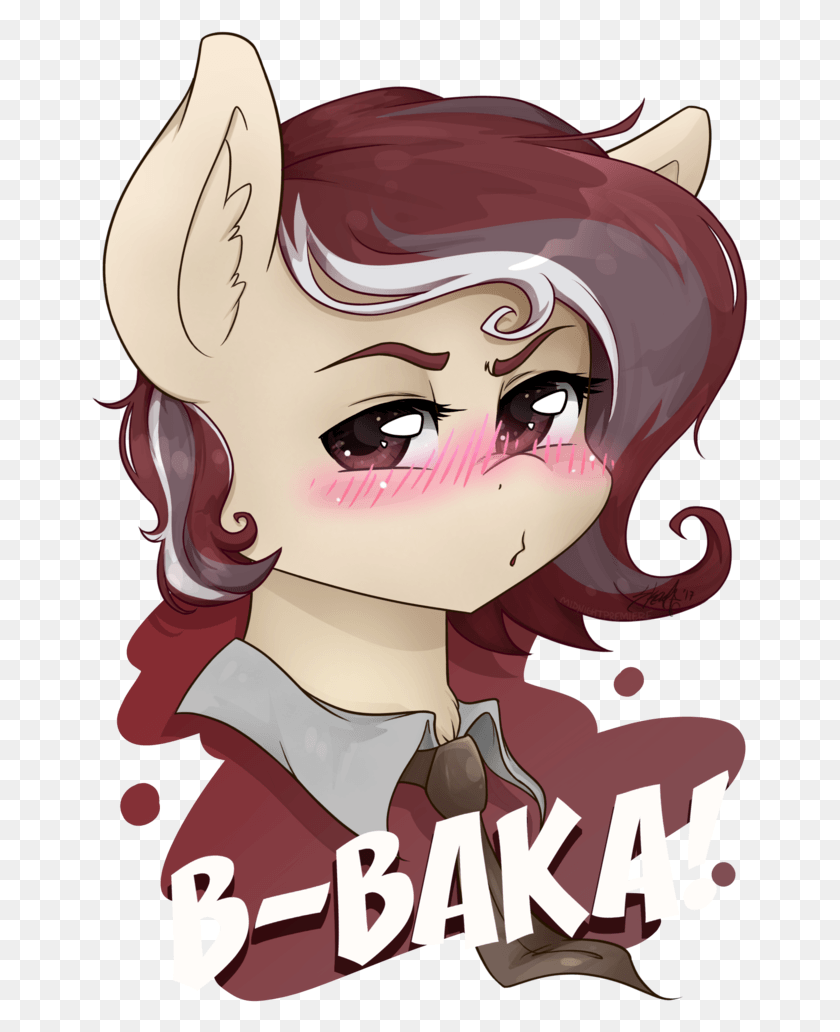 657x972 Anime Artist Baka Blushing Chest Fluff Female Fluffy Cartoon, Graphics, Person HD PNG Download