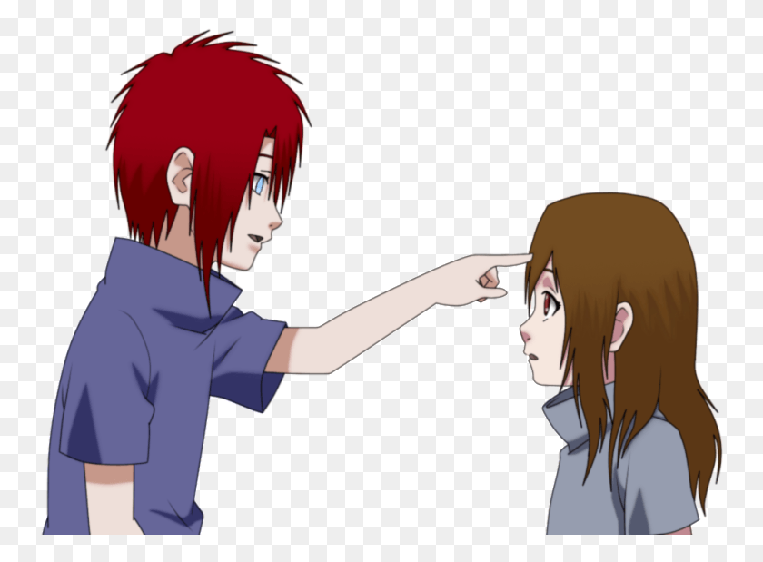 754x559 Anime Boy Girl Brother Sister Naruto Rpc Rpc Oc Oc Cartoon, Worker, Person, Human HD PNG Download