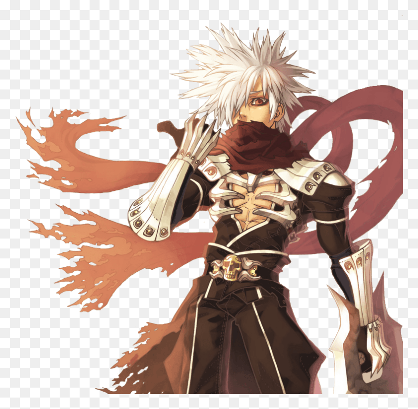 786x769 Anime Boy With White Hair Anime Demon Wolf Boy, Person, Human, Guitar HD PNG Download