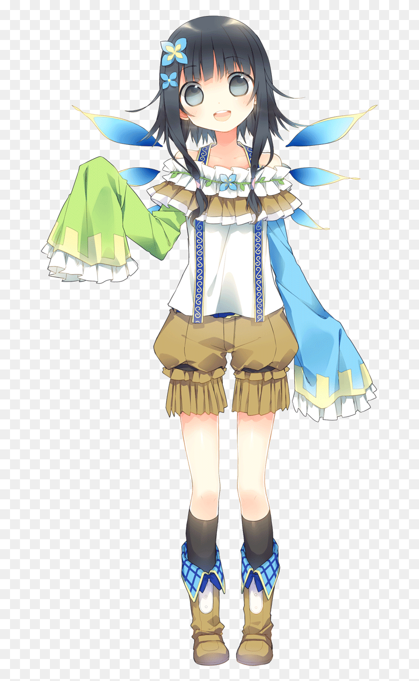 677x1304 Anime Child Black Hair Blue Eyes Anime Child With Black Hair And Blue Eyes, Costume, Clothing, Apparel HD PNG Download