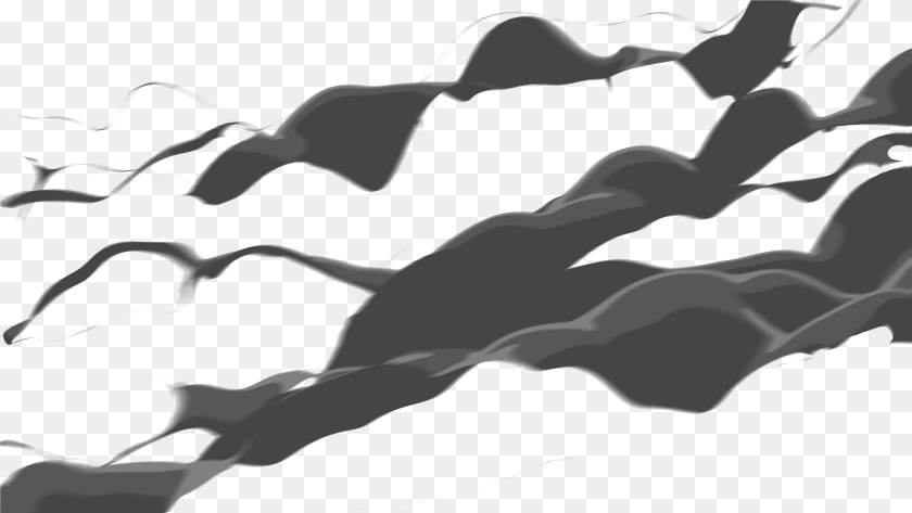 Anime Cloud Ground Smoke Wind Horizontal, Person, Outdoors, Gray, Nature Transparent PNG
