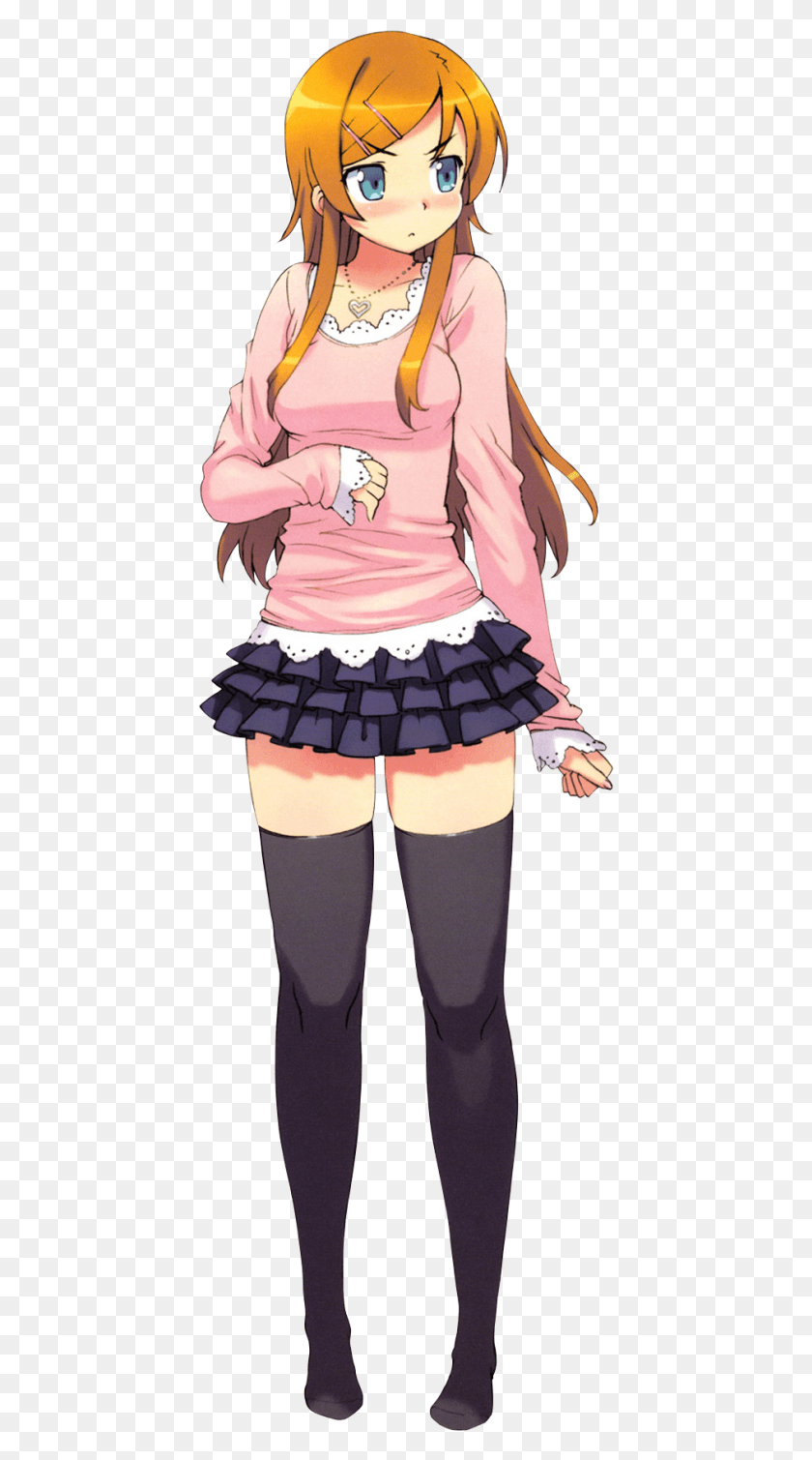 431x1449 Anime De Cuerpo Completo, Skirt, Clothing, Apparel HD PNG Download