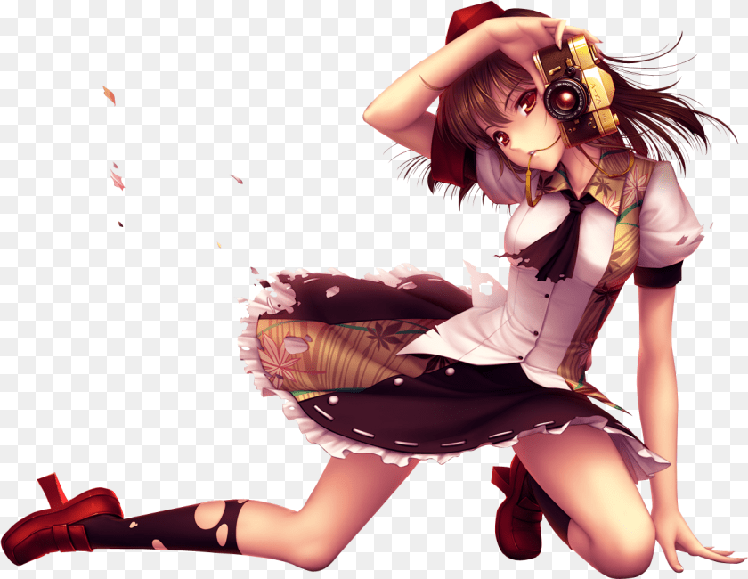 1266x979 Anime Girl Robot Maid, Book, Publication, Comics, Adult PNG