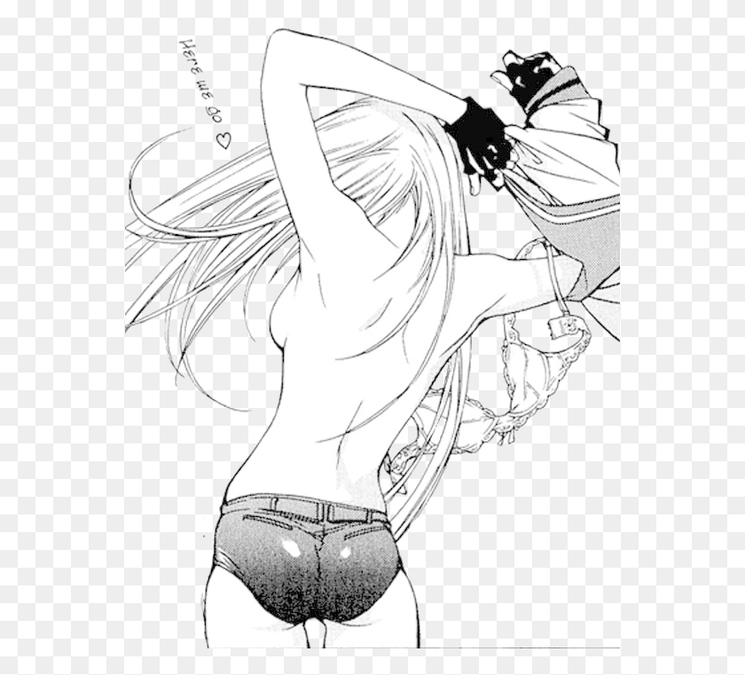 559x701 Anime Girl Transparent Background, Manga, Comics, Book HD PNG Download