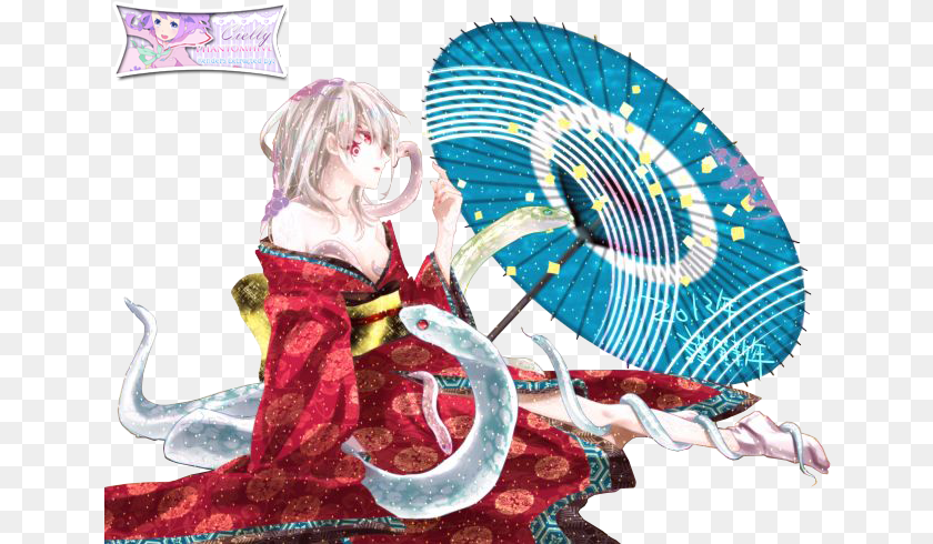 Anime Girl With Snake, Fashion, Person, Clothing, Gown Clipart PNG