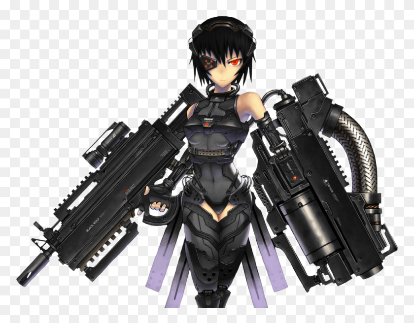 976x746 Anime Girls As Weapons, Toy, Gun, Weapon HD PNG Download