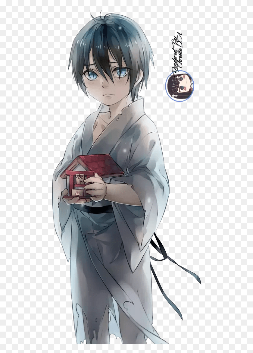 502x1111 Anime Kid Boy Young Anime Boy With Black Hair, Clothing, Apparel, Robe HD PNG Download