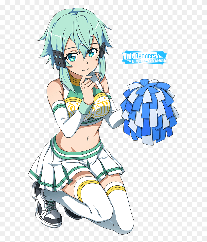 617x923 Anime Render Ecchi Transparent Background Asada Shino Sword Art Online Sinon Cute, Comics, Book, Manga HD PNG Download