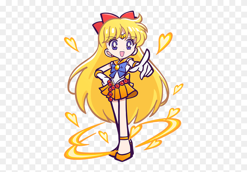 418x526 Аниме Sega Bishoujo Senshi Sailor Moon Puyopuyo Puyo Puyo Сейлор Мун, Животное, Млекопитающее, Птица Hd Png Скачать