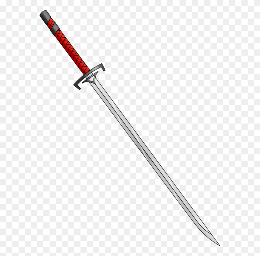 587x769 Anime Sword Strela, Blade, Weapon, Weaponry HD PNG Download