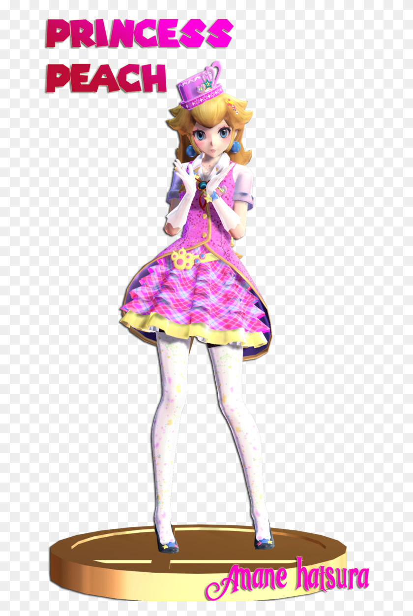 670x1191 Anime Transparent Princess Peach Magical Girl Princess Peach, Costume, Doll, Toy HD PNG Download