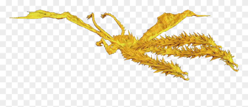 1220x477 Animeghidorah Anime King Ghidorah Full Body, Dragon, Plant, Anole HD PNG Download