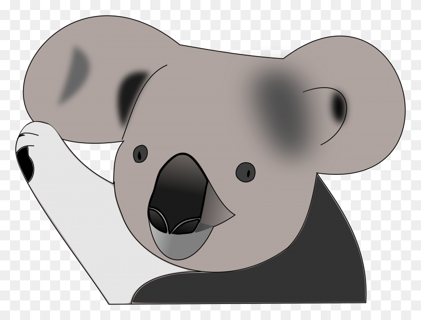 2400x1784 Animl Clipart Koala Koala Love Cat Cartoon, Mammal, Animal, Giant Panda HD PNG Download