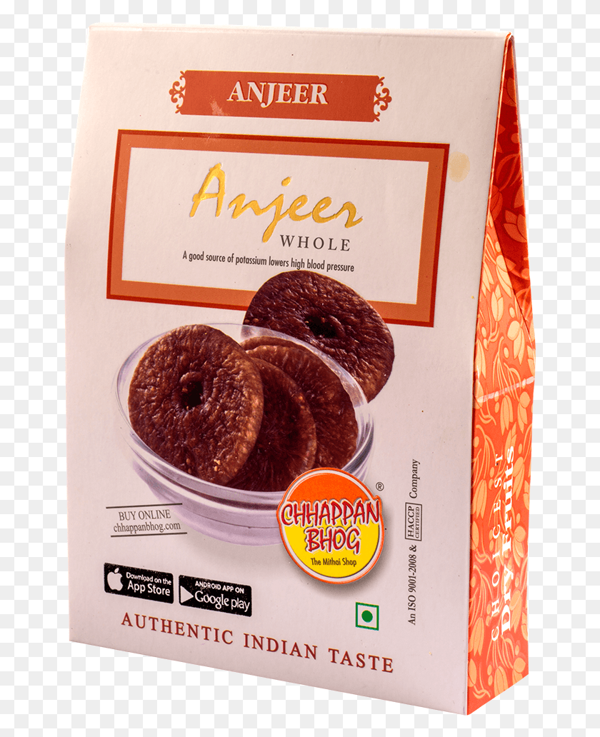 661x972 Anjeer 250g Anand Bhog Anjeer Dry Fruit Roll, Food, Dessert, Pastry HD PNG Download