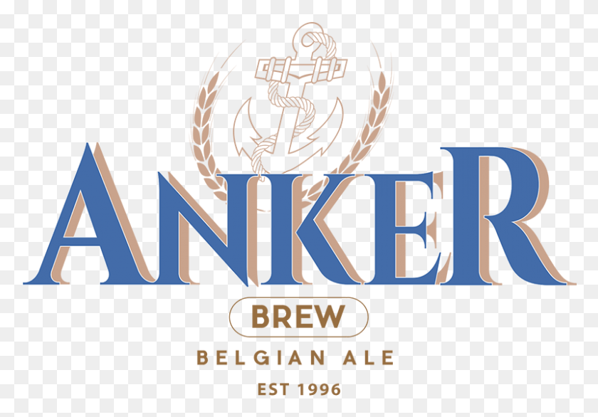 801x541 Anker Brew Logo Anker Beer, Крючок, Якорь Png Скачать