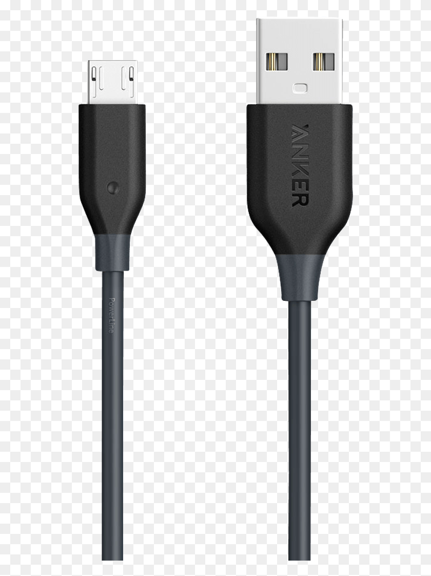 538x1062 Anker Power Line Usb Kabel Anker Powerline Micro Usb, Electronics, Adapter, Cable HD PNG Download