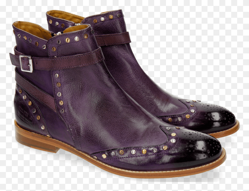 995x746 Ankle Boots Amelie 11 Milano Purple Flame Rivets Motorcycle Boot, Clothing, Apparel, Shoe HD PNG Download
