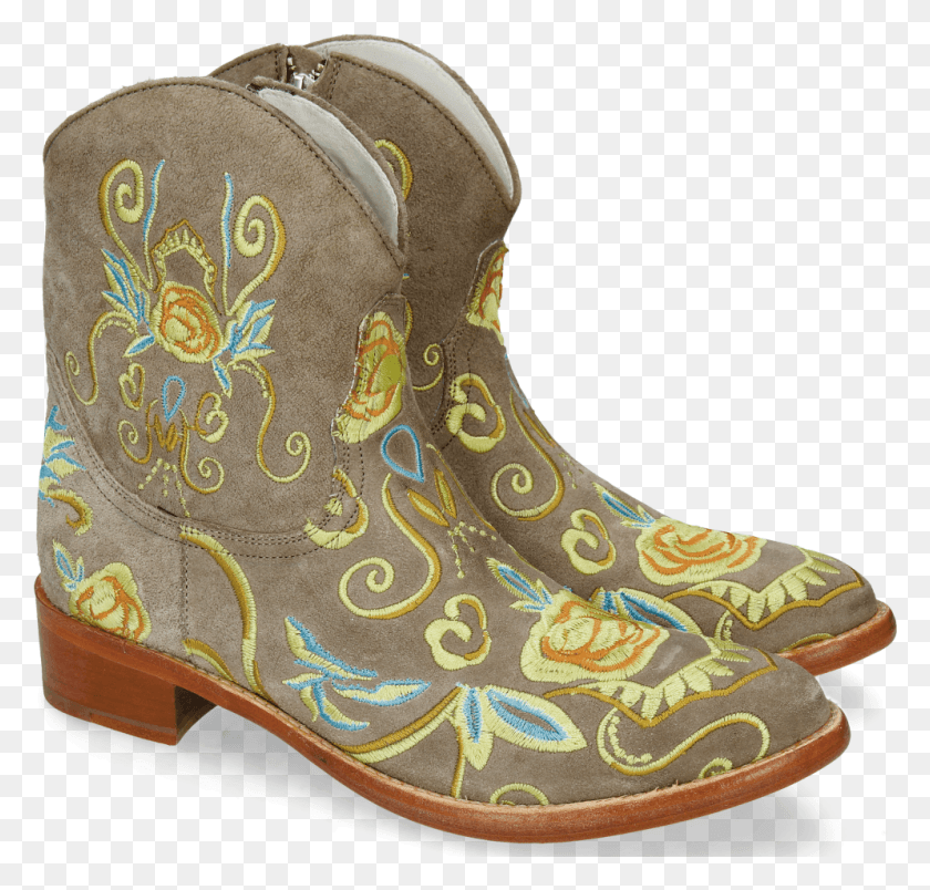 995x950 Ankle Boots Blanca 1 Lima French Grey Embroidery Clog, Clothing, Apparel, Footwear HD PNG Download