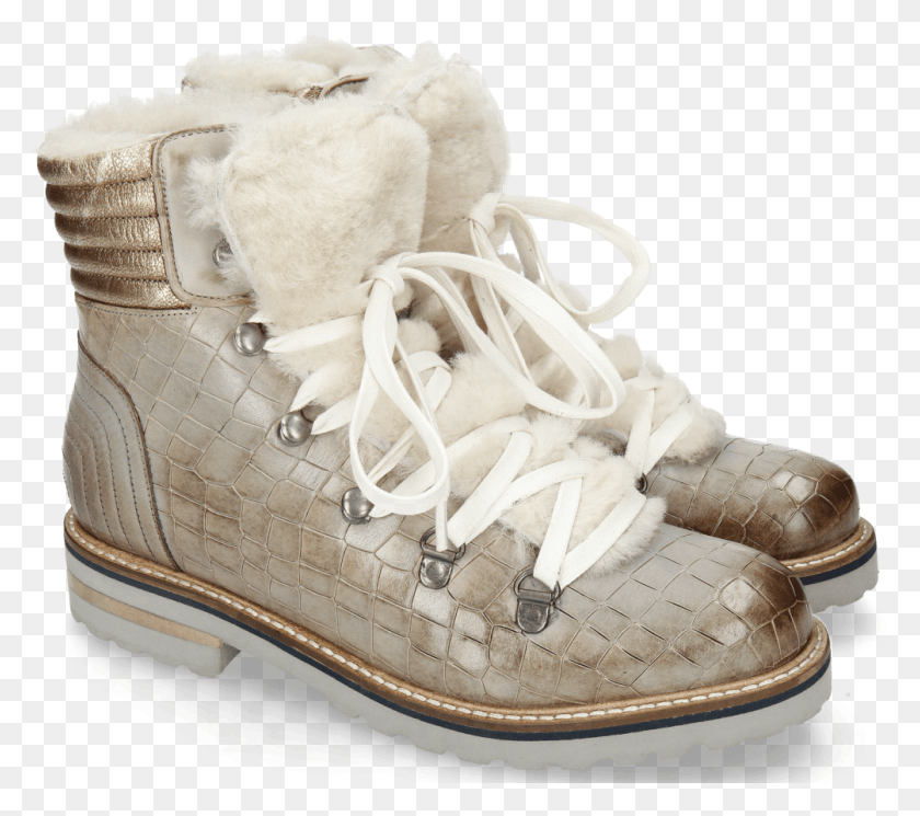1004x882 Ankle Boots Bonnie 10 Crock Morning Grey Full Fur Off, Clothing, Apparel, Shoe HD PNG Download