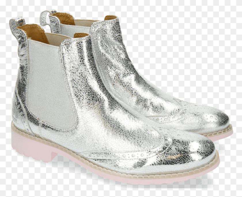 996x796 Ankle Boots Ella 5 Crush Metal Silver Chelsea Boot, Clothing, Apparel, Footwear HD PNG Download