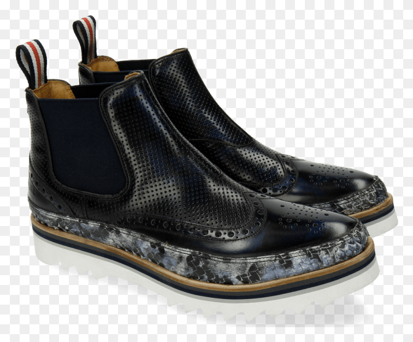 996x813 Ankle Boots Lena 4 Snake Brush Camo Navy Slip On Shoe, Footwear, Clothing, Apparel HD PNG Download