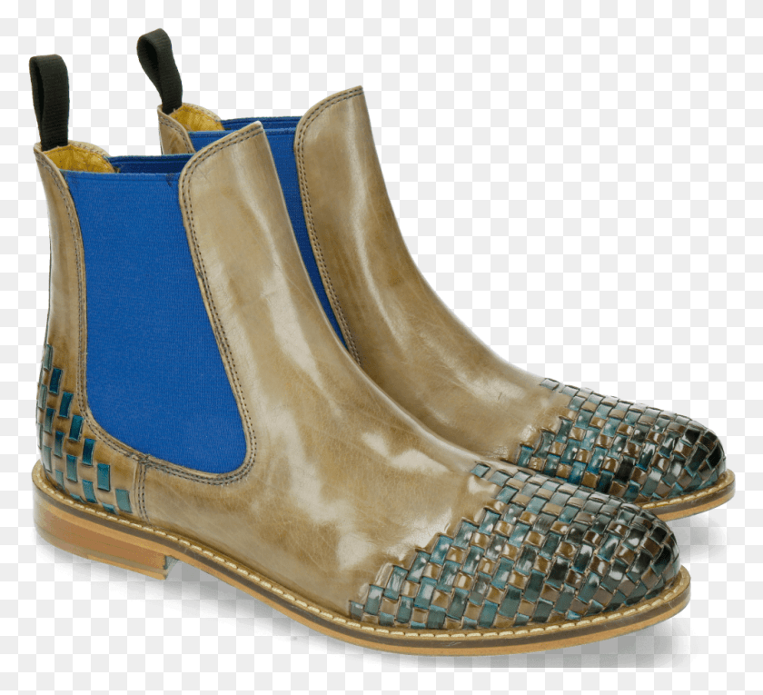996x901 Ankle Boots Molly 10 Oxygen Interlaced Ice Blue Chelsea Boot, Clothing, Apparel, Shoe HD PNG Download