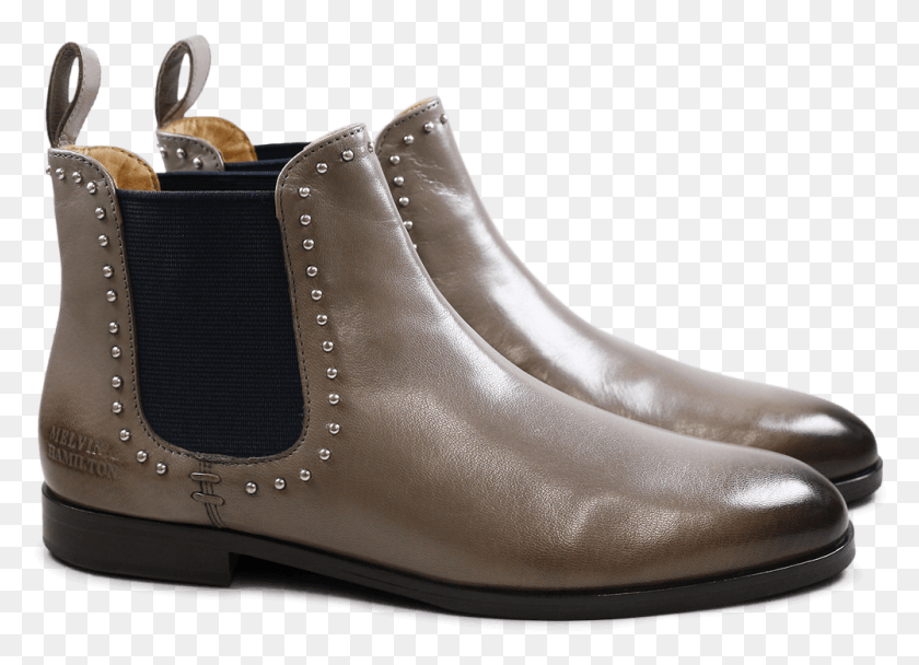 1001x704 Ankle Boots Susan 37 Rope Rivets Elastic Navy Chelsea Boot, Clothing, Apparel, Shoe HD PNG Download