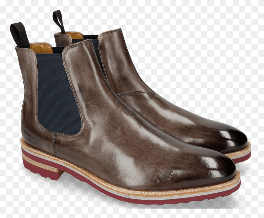 1009x821 Botines Tom 2 Stone Elastic Navy Chelsea Boot, Zapato, Calzado, Ropa Hd Png
