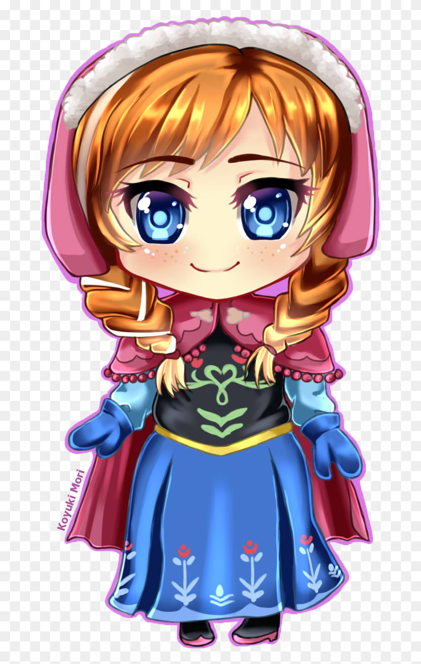 677x1265 Anna And Kristoff Images Anna Wallpaper And Background Anna Frozen Chibi, Doll, Toy, Comics HD PNG Download