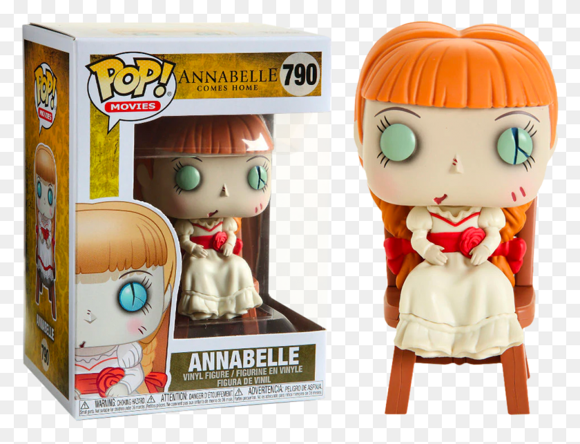 1280x958 Annabelle Comes Home Funko Pop Annabelle In Chair, Doll, Toy, Figurine HD PNG Download