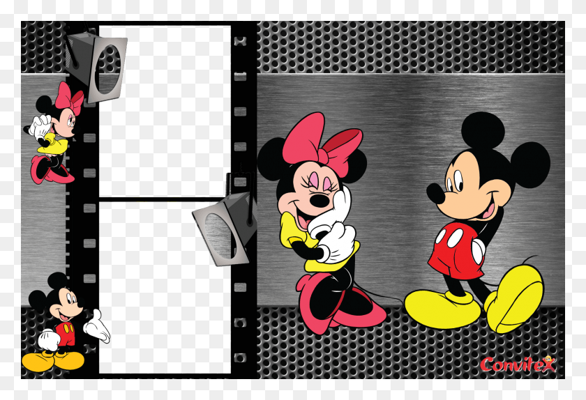 1772x1168 Anncios Frame Mickey E Minnie, Label, Text, Symbol HD PNG Download