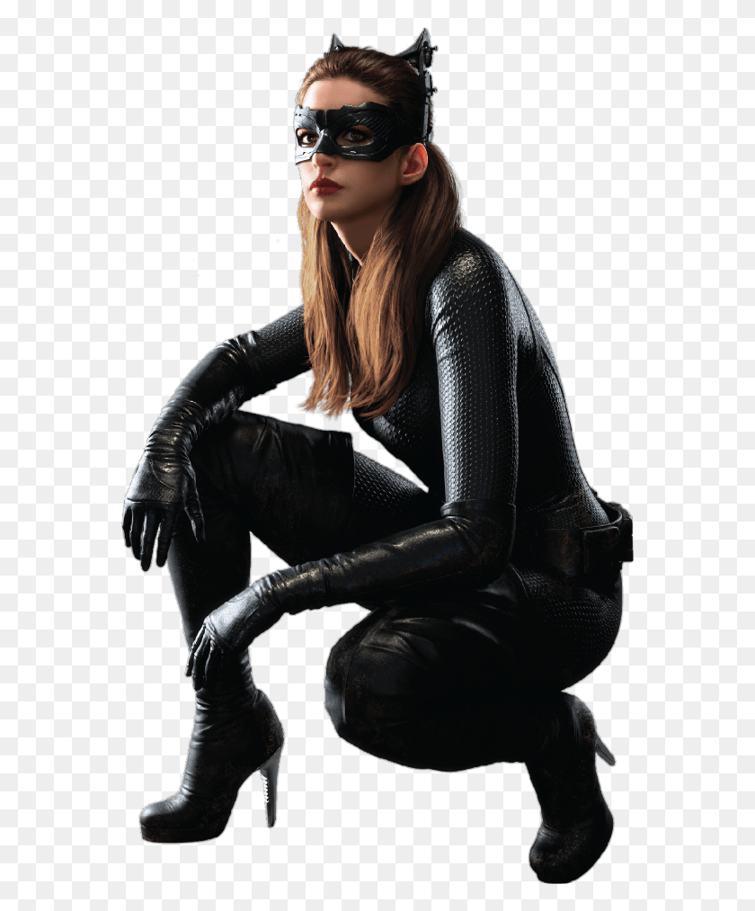 570x953 Anne Hathaway Cat Woman Dark Knight Rises Catwoman, Clothing, Apparel, Sunglasses HD PNG Download