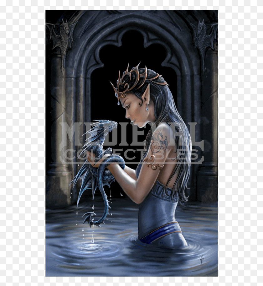 552x851 Anne Stokes Dragons, Person, Human, Female HD PNG Download