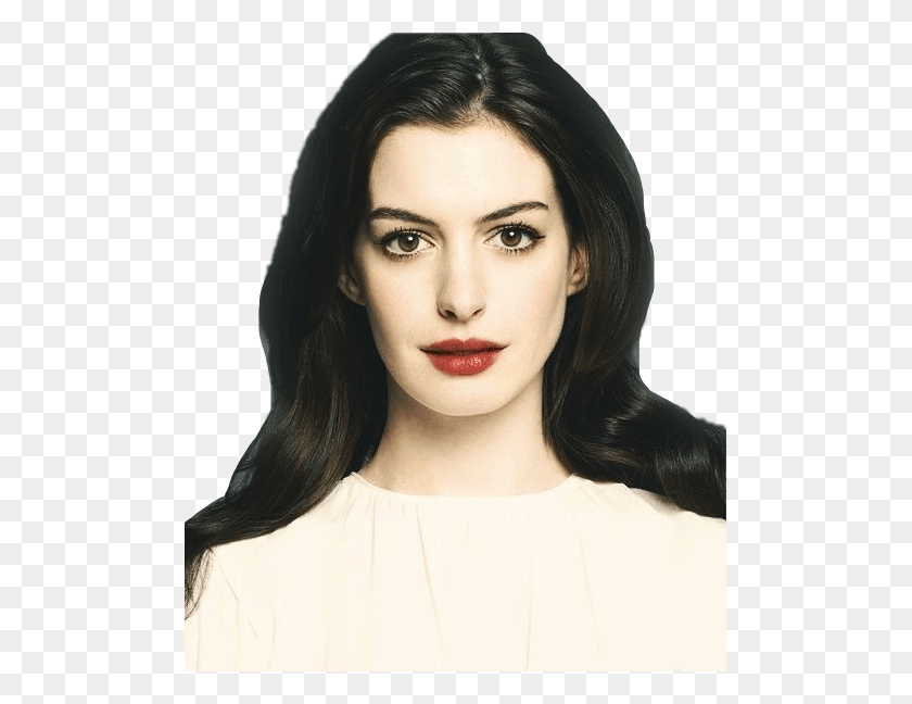 499x588 Annehathaway Loveyoufreetoedit Anne Hathaway Un Women, Face, Person, Human HD PNG Download