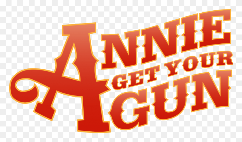895x498 Descargar Png Annie Logo Final Med Annie Get Your Gun Logotipo, Texto, Alfabeto, Etiqueta Hd Png