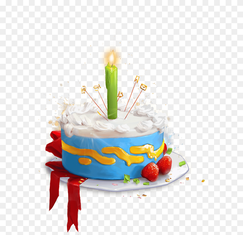 580x811 Anniversary Cake, Birthday Cake, Cream, Dessert, Food Sticker PNG