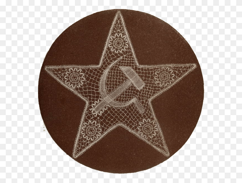 578x576 Anniversary Of Communist Revolution Circle, Symbol, Star Symbol, Rug HD PNG Download