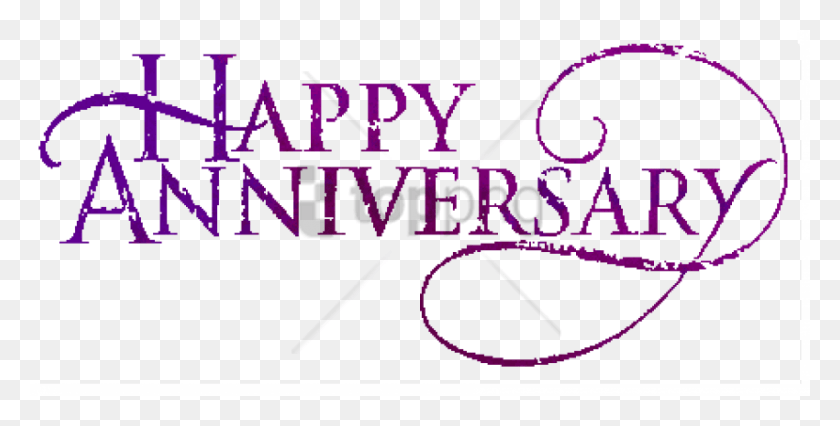 850x399 Anniversary Text Image With Transparent Background Happy Work Anniversary Clipart, Dynamite, Bomb, Weapon HD PNG Download