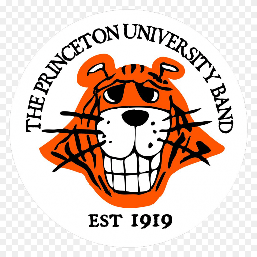 1000x1000 Locutor De La Universidad De Princeton Logotipo De La Banda, Etiqueta, Texto, Mano Hd Png