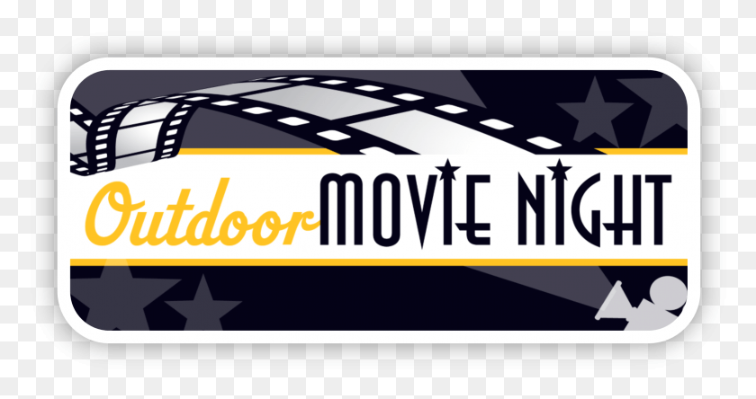 2251x1109 Announcing The 2018 Summer Community Movie Series Outdoor Movie At School, Word, Text, Label HD PNG Download