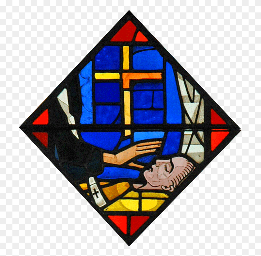 719x763 Anointing Of The Sick Logo World Day Of The Sick 2019, Stained Glass HD PNG Download