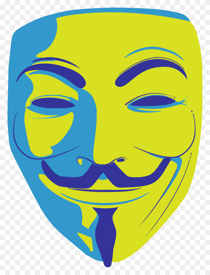 1447x1931 Png Анонимная Маска Анонимная Маска Рисунок, Графика, Голова Png Скачать