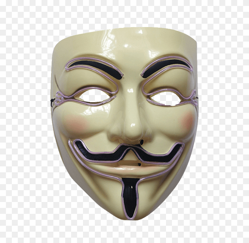 501x758 Anonymous Mask Images Mask, Sunglasses, Accessories, Accessory HD PNG Download