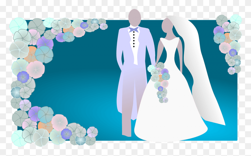 960x570 Another Bride And Groom Brides And Grooms Clip Art, Clothing, Apparel, Person HD PNG Download
