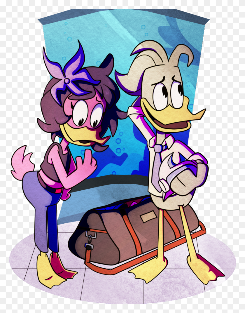 1183x1536 Another Commission For Mslizuniverse Disney Ducktales Cartoon, Graphics, Comics HD PNG Download