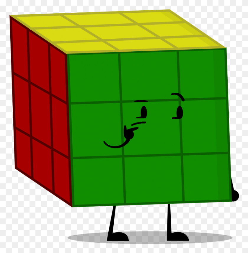 824x842 Another Rubix Cube Pose, Rubix Cube, Mailbox, Letterbox HD PNG Download